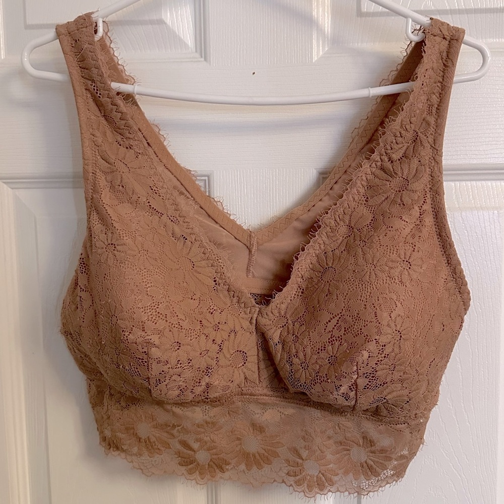 Blush Pink Aerie Bralette